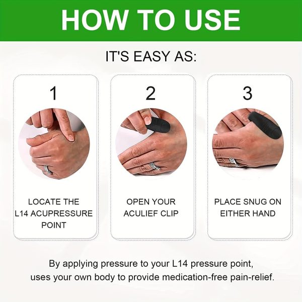 Sugar Control Li4 Acupressure Point Clip Wearable